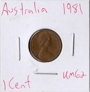 Coin Australia 1 Cent 1981 KM62 - Picture 1 of 2