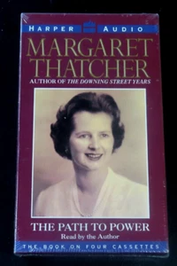 The Path to Power by Margaret Thatcher Read by Author on 4 Cassettes Abridged - Foto 1 di 2