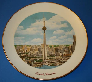 Toronto Canada Irwin Specialties Vintage Full Color Plate 9 ½” Diameter - Picture 1 of 5
