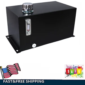 10-Gallon Hydraulic Fluid Reservoir Tank w/ Inlet 1-1/2" FNPT and Outlet - Picture 1 of 12