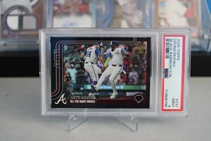 2025 Topps Series 1 - Atlanta Braves Let's Dance Duvall/Ozuna Black Rainbow /10 - Picture 1 of 5