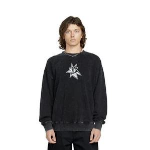 Volcom Stone ENT Vintage Pullover gr.M (schwarz) - Bild 1 von 4