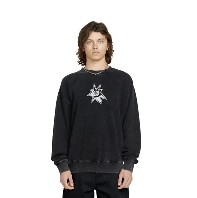 Volcom Stone ENT Vintage Pullover gr.M (schwarz) - Bild 1 von 4