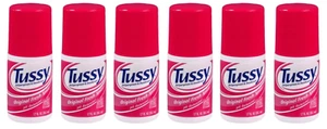 Tussy Anti-Perspirant Deodorant Roll-On Original, Fresh Spice 1.70 oz (6 Pack) - Picture 1 of 1