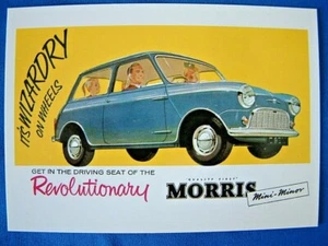 GALERÍA DE ANUNCIOS VINTAGE - POSTAL Nº50 - 1959 Morris Mini Minor - Imagen 1 de 2