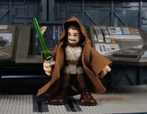 Hasbro Playskool Star Wars Jedi Master Qui Gon Jinn Cake Topper Figure K1111 L - Picture 1 of 1