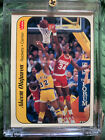 1986-87 Fleer Sticker #9 Hakeem Akeem Olajuwon Rookie Card RC great condition !