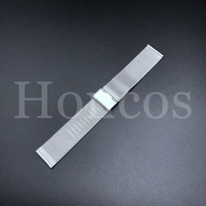 12/14/16/18/20/22/24 MM Milanese Watch Strap Band Stainless Steel Mesh Bracelet - Picture 1 of 23