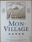 Etiquettes Vin CANADA Mon Village Blanc Sec Les Vins la Salle Inc   Wine label