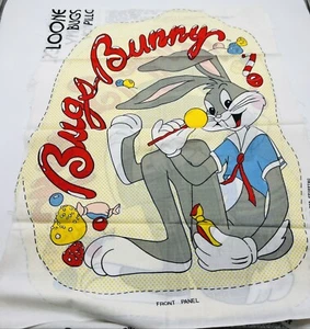 Muñeca almohada panel tela corte y costura vintage BUGS BUNNY Warner Bros NOS 1981 - Imagen 1 de 6