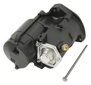BLACK 1.4KW TOP POST STARTER FOR HARLEY 1989-2006 BIG TWIN EVO - Bild 1 von 2