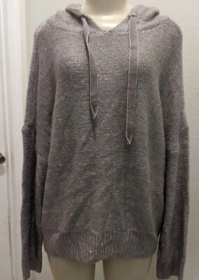 Jennifer Lopez Women's Purple Sequins Hoodie Sweater Size XXL NWT  - Image 1 of 4