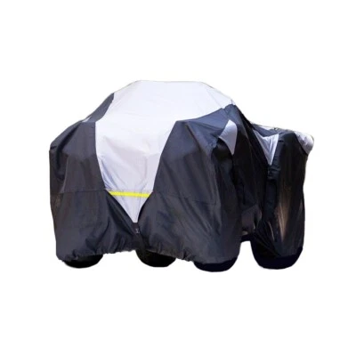 Yamaha Grizzly 400 450 600 700 resistente reboque quad 2 tons ATV capa - Imagem 1 de 4