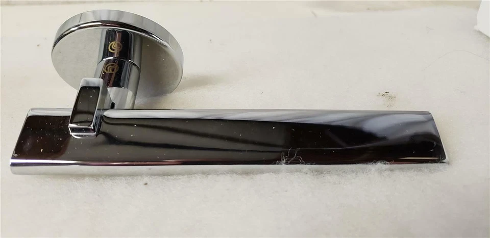 Manija de puerta ficticia de latón macizo cromado pulido Valli & Valli Fusital Foto 1 de 1