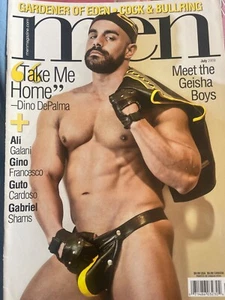 Advocate Men July 2009, Gay Magazine with models Dino DePalma & Gino Francesco - Picture 1 of 3