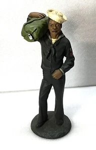 12” Norman A. Hughes Returning Sailor Positive Image Craft House Statuette - Picture 1 of 3