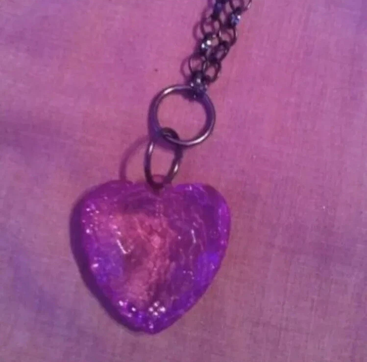 Cracked Heart Necklace  - Image 1 of 1