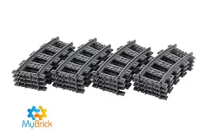 Genuine Lego® 16x Curved Train Track for RC Trains - 53400 - Free Postage - Picture 1 of 1