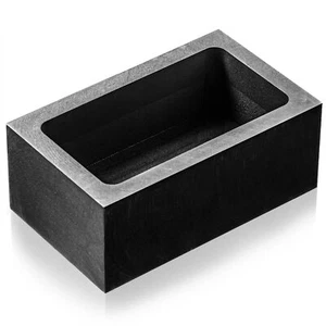 2 Kg Graphite Ingot Mold Crucible Casting Mould Silver Gold Ingot Mould for G... - Picture 1 of 7