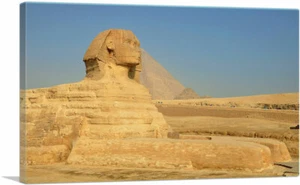 ARTCANVAS Great Sphinx of Giza Cairo Egypt Canvas Art Print - Picture 1 of 11