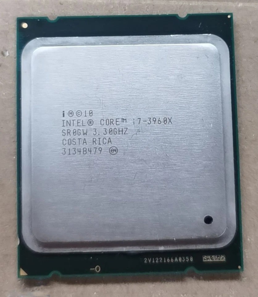 Intel Core i7-3960X 3.30GHz 6-core 15MB 130W LGA-2011 CPU processor - Image 1 of 1