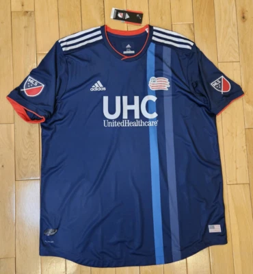 NWT Adidas NEW ENGLAND REVOLUTION Antonio DELAMEA MLS Soccer Jersey Kit Mens 2XL - Image 1 of 4