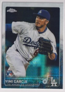 2015 Topps Chrome Prism Refractors #123 Yimi Garcia RC - Picture 1 of 1