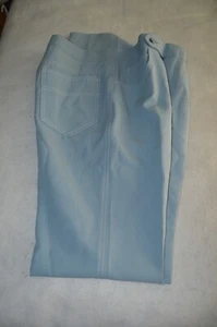 VTG 70s Sanasabelt Jaymar Golf Pants Mens 34 Sky Baby Blue Preppy Grandpacore - Picture 1 of 5