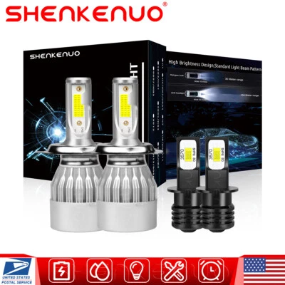 Kits de faros LED de haz alto/bajo y faros antiniebla para Infiniti Q45 1997-1998 Foto 1 de 4