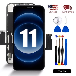 Repuesto de pantalla Incell para iPhone 11 conjunto completo pantalla táctil LCD digitalizador - Imagen 1 de 8
