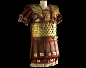 Ancient Armour Greek Body Armour Alexander the Great Linothorax Cosplay D01/04 - Picture 1 of 7