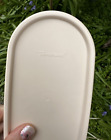 VTG Tupperware Replacement Lid Seal #1616 MODULAR MATES Oval 7" Ivory Pink NOS