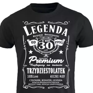 30 lat urodziny 1995 Urodzinowa koszulka Polish T shirt Prezent Dla Mezczyzn PL - Bild 1 von 20