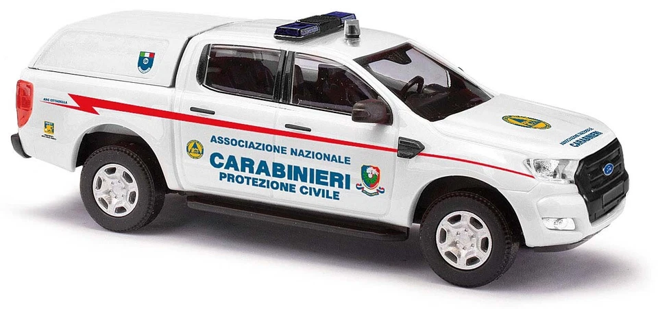 Busch 52823 - 1/87 - Ford Ranger Arma Dei Carabinieri Italia - Nuovo - Immagine 1 di 1