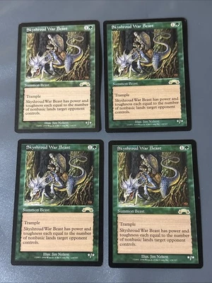 Skyshroud War Beast X4 Exodus Ex Condition See Front/back Pics - Image 1 of 4