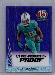 Tyreek Hill 2025 Leaf National NSCC 1/1 Pre Production Proof - Picture 1 of 1