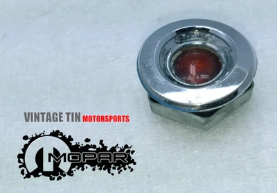 1968 Mopar Dodge Plymouth Charger Dart Coronet REAR Side Marker Light Curved - Image 1 of 3