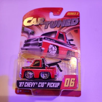 new  MGA Car Tuned WAL-GREENS EXCLUSIVE SERIES 3 =#06 '87 CHEVY C10 TOW TRUCK - Image 1 of 3