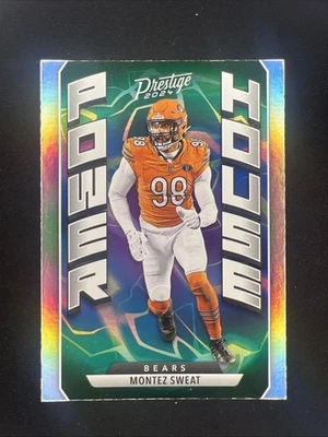 2024 Panini Prestige Power House #PH-MST Montez Sweat Chicago Bears - Image 1 of 2