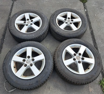 Mazda 3 1 Satz Alufelgen mit Reifen 195/65R15 15x6J CH PointS und Radial Reifen - Bild 1 von 4