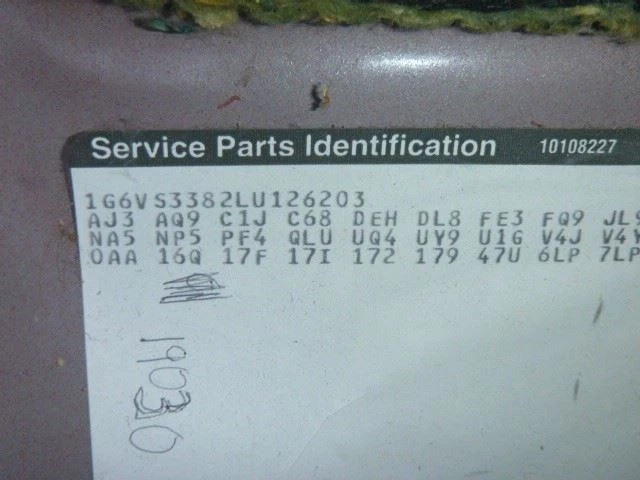 Air Cleaner Fits 89-92 ALLANTE 1656291 - Image 1 of 4