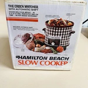 Vajilla de cocción lenta Hamilton Beach 449 C acabado cromado ULTRA rara ¡Nuevo sistema operativo!! - Imagen 1 de 14