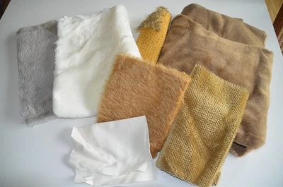 Konvolut Teddy Stoff / Bären selber nähen / basteln / kreativ - Bild 1 von 4