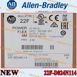 22F-D024N114 New Allen-Bradley PowerFlex 4M- 11 kW (15 HP) AC Drive Free Ship US - Picture 1 of 5