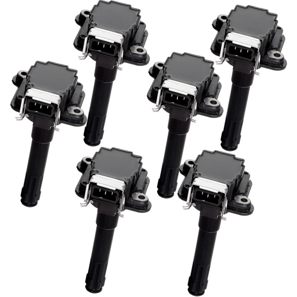For 2001-2002 Audi A6 Quattro Allroad Quattro S4 2.7L UF290 Ignition Coils 6pcs - Image 1 of 4