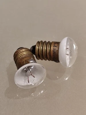 CIJ JRD JOUETS CITROEN Lot de 2 ampoules Oeil de chat jouets anciens - Photo 1/4