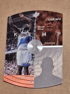 1997 SHAWN KEMP UPPER DECK SPX DIE CUT NBA CARD #9 CAVALIERS REIGN MAN SONICS - Bild 1 von 2