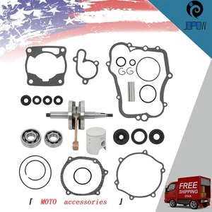 For Yamaha YZ 80 Engine Rebuild Kit Crankshaft, Piston & Gaskets 1993-2000 2001 - Bild 1 von 24