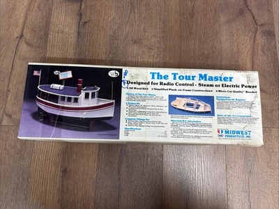 New Midwest Products 961 The Tour Master Wooden Model Kit -Can be Remote Control - Image 1 of 4