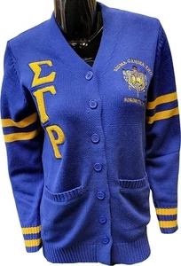 Buffalo Dallas Sigma Gamma Rho Chenille Varsity Strickjacke - Bild 1 von 5